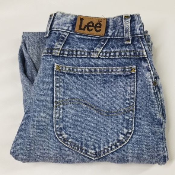 Lee Denim - Vintage Acid Washed Lee Jeans size 14